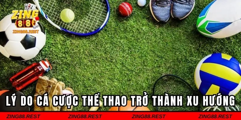 Lý do cá cược thể thao tại Zing88 trở thành xu hướng
