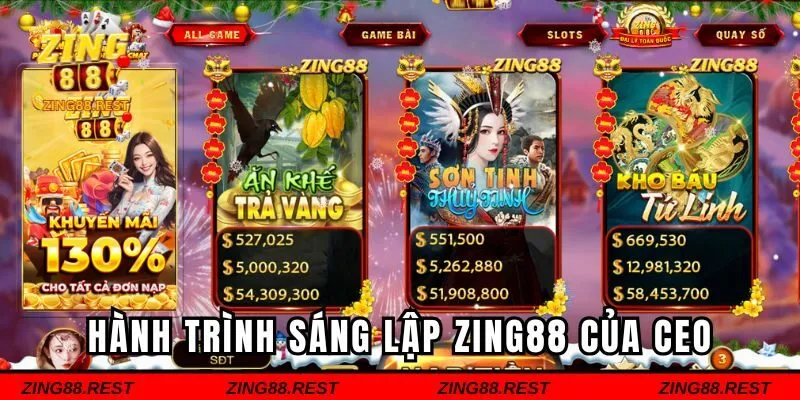 Quá trình sáng lập cổng game của CEO