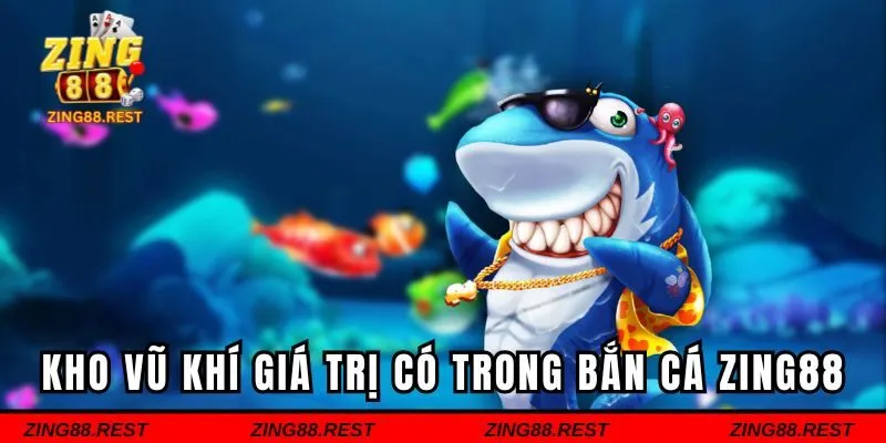 Tổng hợp các loại vũ khí có trong game bắn cá hot hit