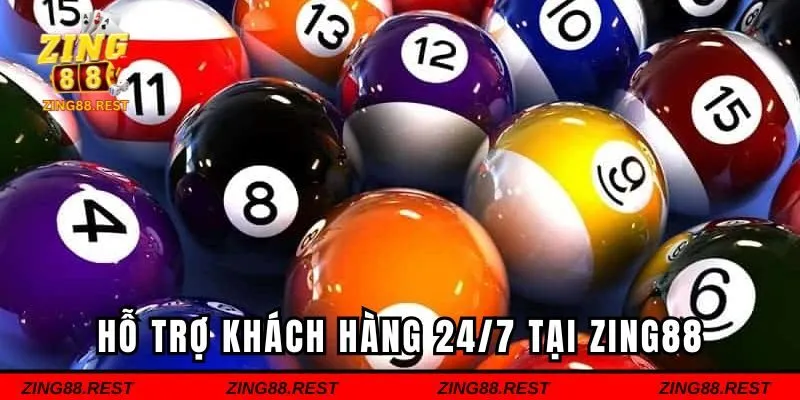 Hỗ trợ khách hàng 24/7 tại Zing88